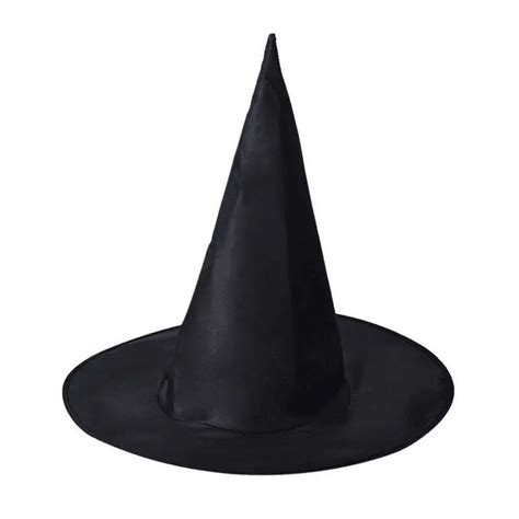 Witch rocking on Halloween with her pointed hat